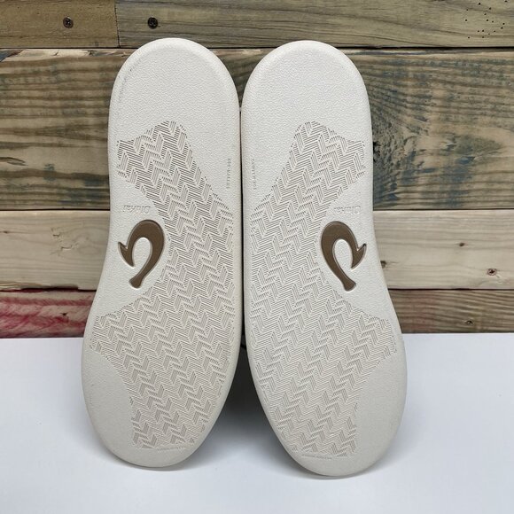 OluKai Puliki Drop-In Heel Casual Cotton Shoes Men’s Size 11.5 Indigo Suede - Picture 11 of 12